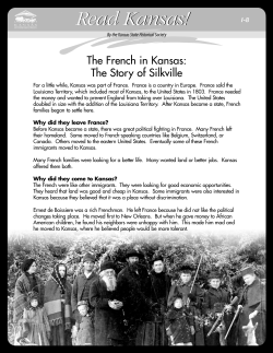Read Kansas! - Kansas Historical Society