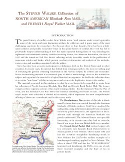 Introduction to the Sale