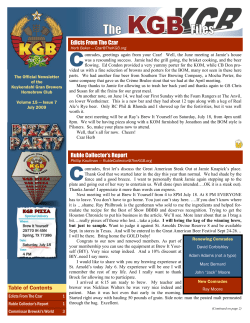 Edicts From The Czar Ruble Collector`s Report Table of Contents