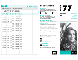 Route 77 - City of Edmonton
