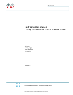 Next-Generation Clusters