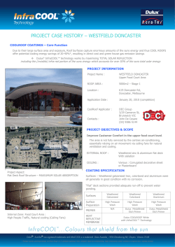 Cool Roof Case History - Westfield Doncaster V4