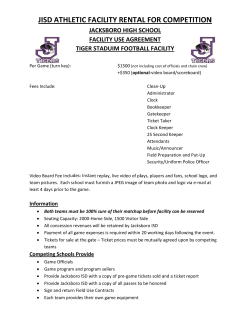 jis sd athl letic fa acility y renta al for c compe etition n