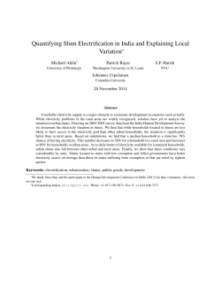 Quantifying Slum Electrification in India and Explaining Local Variation