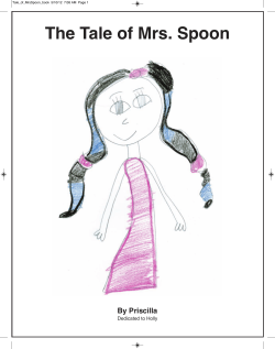 The Tale of Mrs. Spoon