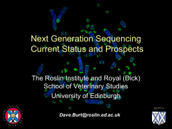 Burt, Dave - The Roslin Institute