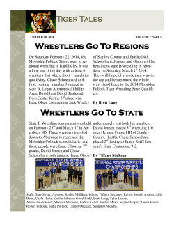 Tiger Tales Volume 2 Issue 8 - Mobridge