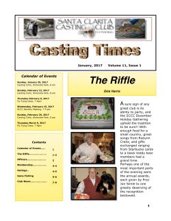 Current Issue - Santa Clarita Casting Club