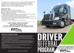 Driver Referral Program-2015