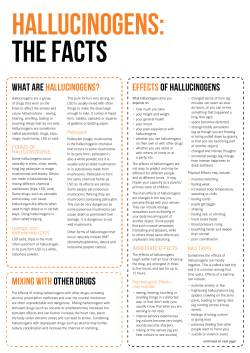 Hallucinogens: the facts
