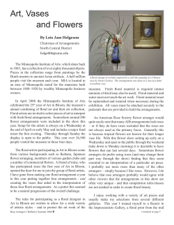 Art, Vases and Flowers - American Rose Society