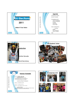 Introduction Charlotte Gerada General Secretary