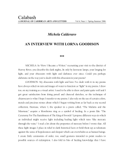 An Interview with Lorna Goodison