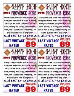 Bunny nose pink color with aromas of honeydew melon and a touch