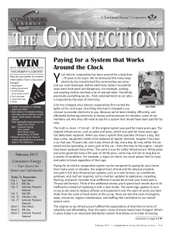 February - Consumers Energy