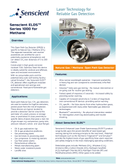 Laser Technology for Reliable Gas Detection