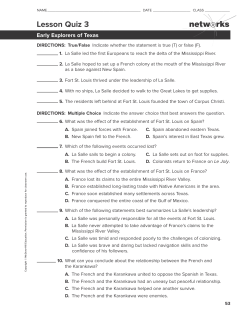 three - Texas History