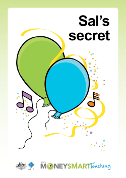 Sal`s secret - Money Smart