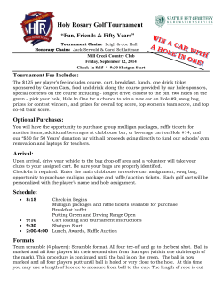 Holy Rosary Golf Tournament - Holy Rosary School : Edmonds WA