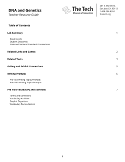 Educator resource guide