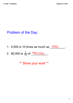 1.2 Day 1.notebook - Tipp City Schools