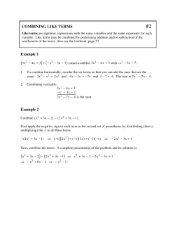 ( )+ ( ( )+ 1 ( ) 2x ( )