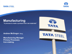 TATA Steel Slides