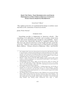 Hair`s The Thing - Penn Law: Legal Scholarship Repository