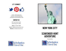 NEW YORK CITY Scavenger Hunt Adventure