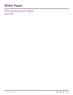 Science of Color White Paper