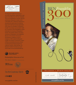 BENFranklin - The Pew Charitable Trusts