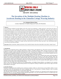 The Invention of the Multiple Denting Machine to Accelerate Denting