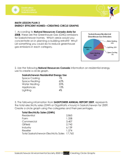 Lesson Plan Creating Circle Graphs