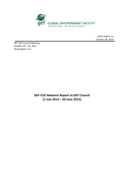 English - Global Environment Facility