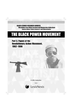 Black Power Movement, Part 3