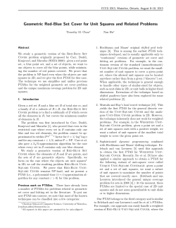 PDF - Canadian Conference on Computational Geometry