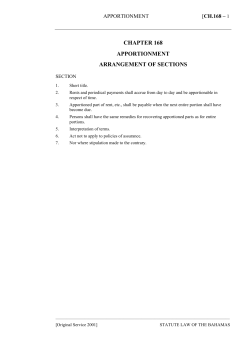 Apportionment Act