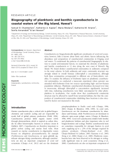 PDF - Department of Ecology and Evolutionary Biology