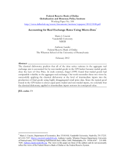 Accounting for Real Exchange Rates Using Micro-Data