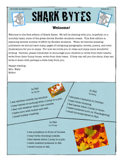 Shark Bytes - Stocker Elementary