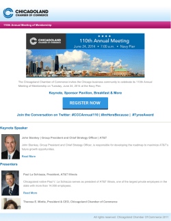 110th Annual Meeting of Membership