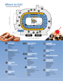 Concourse Level Dining Guide