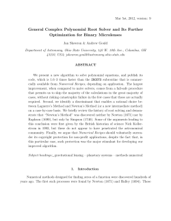 General Complex Polynomial Root Solver and Its Further