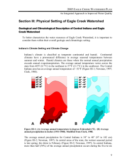Physical Setting-A - The White River Alliance