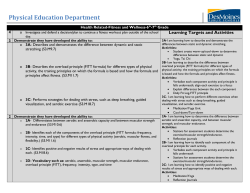 Health-Related Fitness and Wellness 6-7, 8