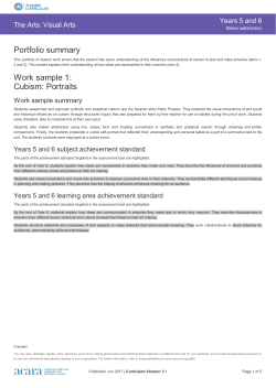 PDF - ACARA Work Samples