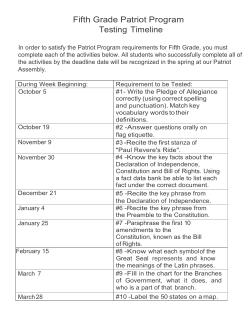 Patriot 5th 2016 - Norrisville Elementary School PTA