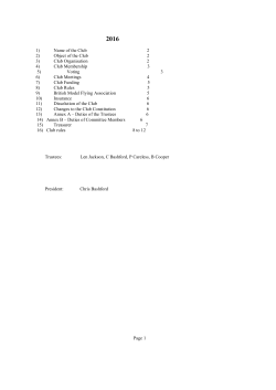 Ivel MAC Club Handbook 2016