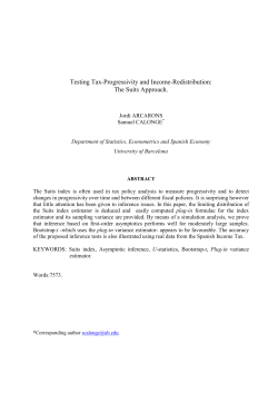 Testing Tax-Progressivity and Income