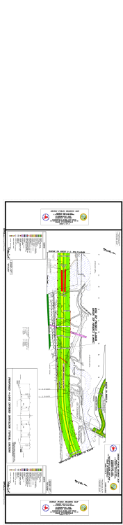 proposed 4-lane divided shoulder typical section